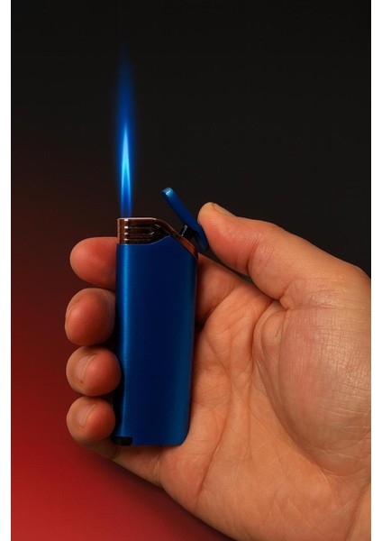 Royal Blue Premium Minyatür Pürmüz Çakmak – Metal Gövde & Güçlü Alev fiyatları