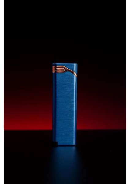 Royal Blue Premium Minyatür Pürmüz Çakmak – Metal Gövde & Güçlü Alev modelleri