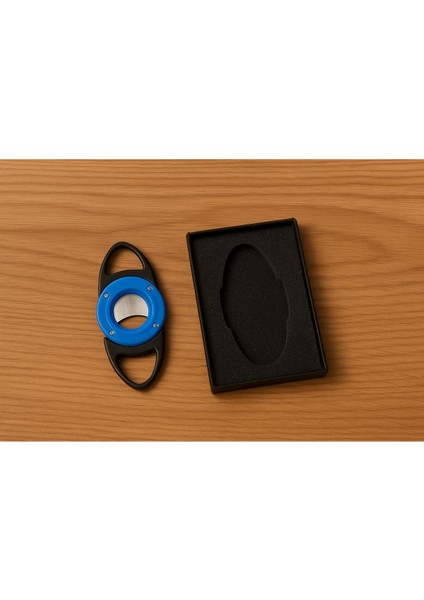 Profesyonel Çelik Çift Bıçaklı Puro Kesici – Kutulu fırsatları