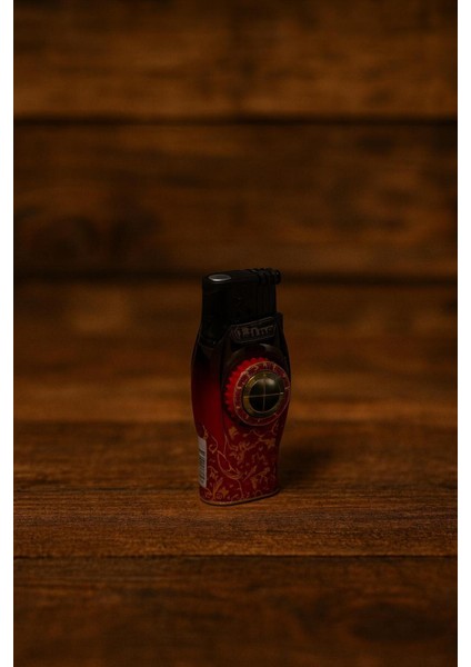 “spinflame Deluxe – Stres Çarklı Pürmüzlü Metal Çakmak”