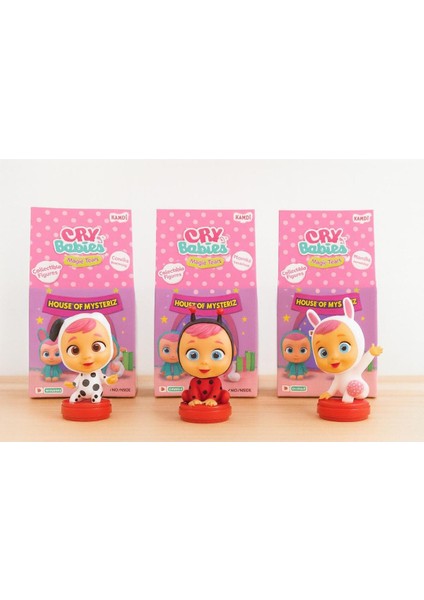 Cry Babies Magic Tears 3’lü Lisanslı Koleksiyon Figürleri – Çizgi Film Karakterleri