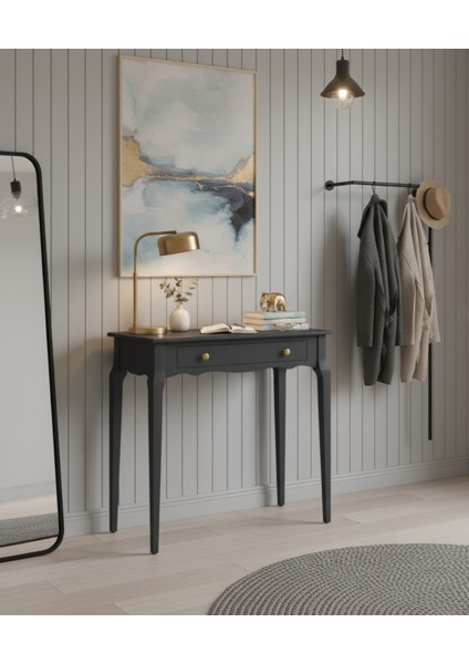 110 cm Masif Konik Antrasit Dresuar