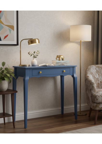 110 cm Masif Konik Mavi Dresuar