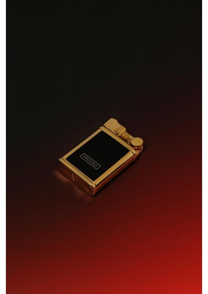 Retro Gold Siyah Metal Benzinli Çakmak | Hediye Kutulu Klasik Tasarım indirimleri
