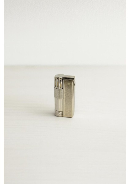 Benzinli Muhtar Çakmağı – Klasik Metal Tasarım, Fitilli Model