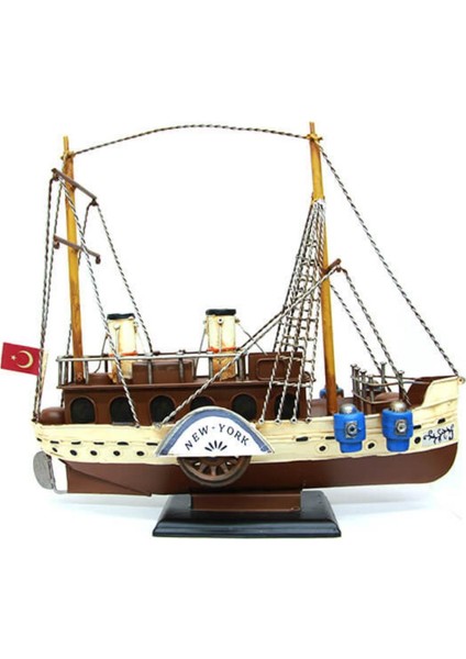 Dekoratif Retro Metal Yolcu Gemisi Vintage 31CM No.3 fiyatları