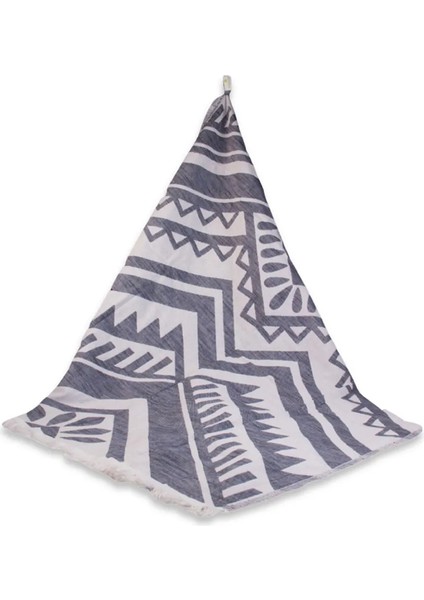 Jakarlı Pamuklu Peştemal 100 x 200 cm (Plaj Havlusu)