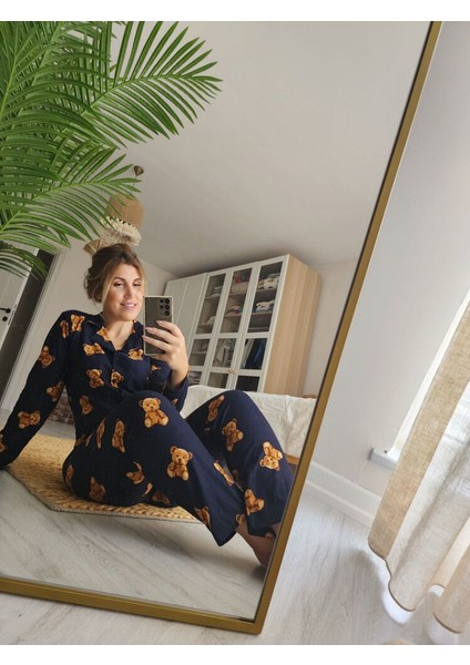 - Teddy Ayıcık Kadın Pijama Takımı
