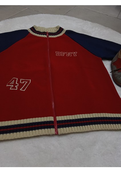 Triko Fermuarlı Şık Erkek Çocuk Hırkası modelleri