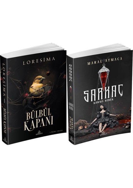Sarkaç 1 Kurma Bebek ve Ephesus Yayınları Bülbül Kapanı 1 Loresima 2li Set