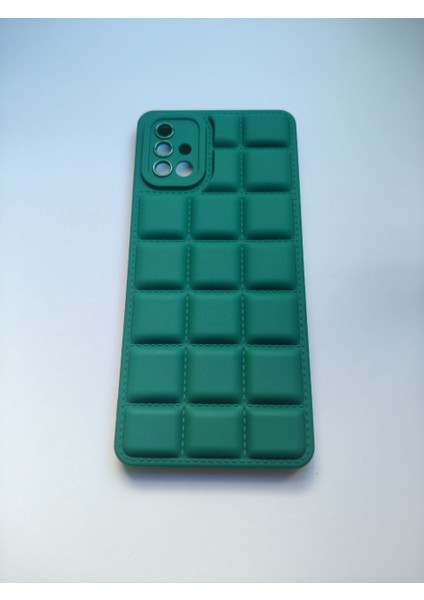 Samsung Galaxy A71 Yeşil Darbe Emici Kamera Korumalı Silikon Kılıf – Çoklu Renk Seçeneği fırsatları