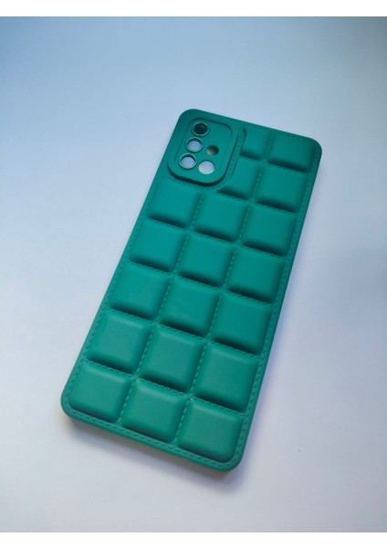 Samsung Galaxy A71 Yeşil Darbe Emici Kamera Korumalı Silikon Kılıf – Çoklu Renk Seçeneği indirimleri