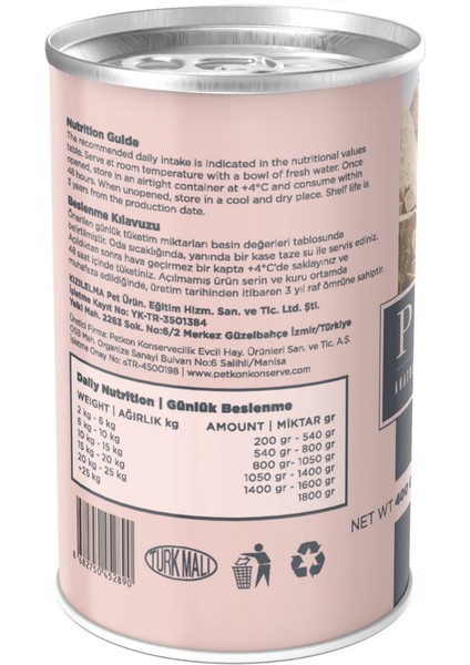 Energy 5000 Yetişkin Biftekli Yaş Konserve Köpek Maması 400 gr 36'lı Koli modelleri