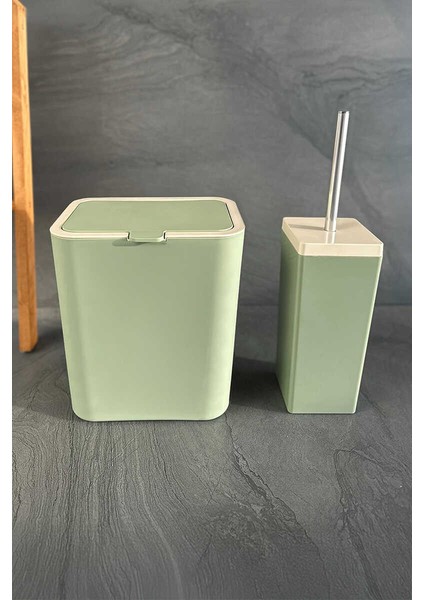 Prima Nova Flip 2'li Banyo Seti - Yeşil