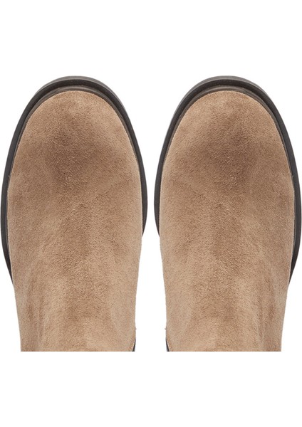Vizon Hakiki Süet Deri Kadın Casual Bot - K24K1BT67746-A02 indirimleri
