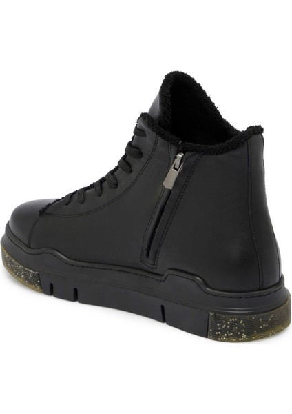 Siyah Hakiki Deri Kadın Casual Bot - K24K1BT67533-A23 fiyatları
