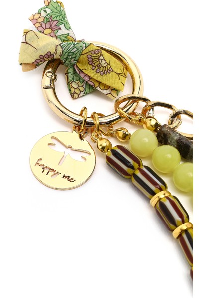 Kadın Mor Boncuklu Metal Charm 000A2D470614 fırsatları