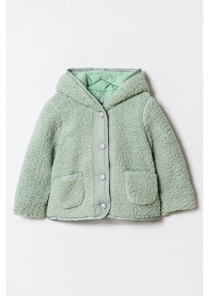 Kapüşonlu Welsoft Kuzu Hırka 1 Yaş - 5 Yaş