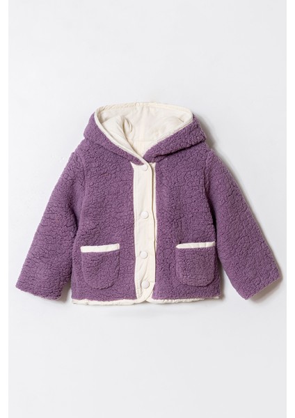 Kapüşonlu Welsoft Kuzu Hırka 1 Yaş - 5 Yaş