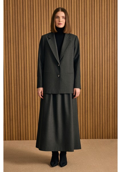 Çizgili Dokuma Ceket modelleri