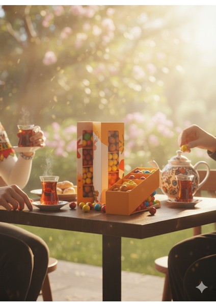 Hediyelik Leblebi Draje Set - 220 gr fırsatları