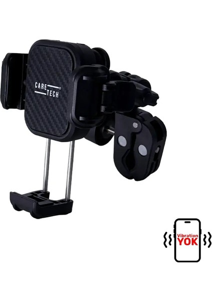 Telefon Tutucu CT-M19 Titreşim Modüllü (Gidon ve Ayna Ba modelleri