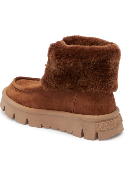 Taba Hakiki Süet Deri Kadın Casual Bot - K24K1BT67522-K59 fiyatları