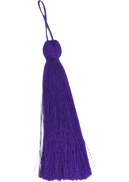 püskül tekli 5 cm 1 adet mor