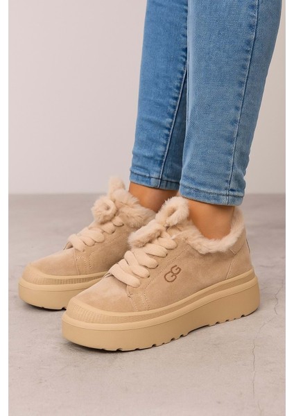 Ug Ultra Mını Platform Kadın Bot Yeni Sezon - Krem - 38