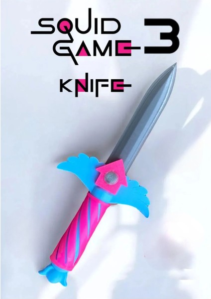 Squid Game 3 Bıçak Figürü