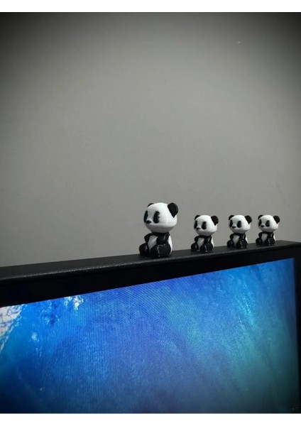 4 Parça Sevimli Panda Ailesi Dikiz Aynası Süsü - Ayna Süsü Araba Süsü Torpido Süsü Oto Aksesuar indirimleri