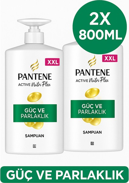 Active Nutri Plex Güç ve Parlaklık 2x 800ML