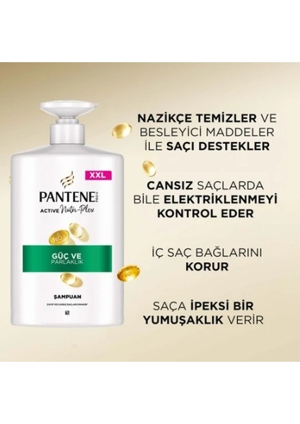 Active Nutri Plex Güç ve Parlaklık 2x 800ML fırsatları