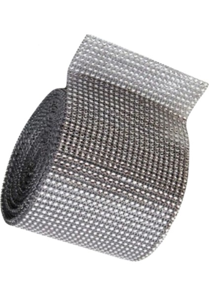 sıralı taş şerit 24'lü gümüş 1 metre