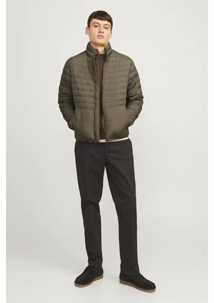 Essentials Jjestate Kapitoneli Regular Fit Dik Yaka Mont Erkek Mont 12256985 modelleri