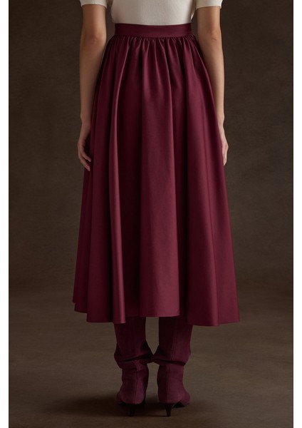 Büzgülü Kloş Cotton Etek indirimleri