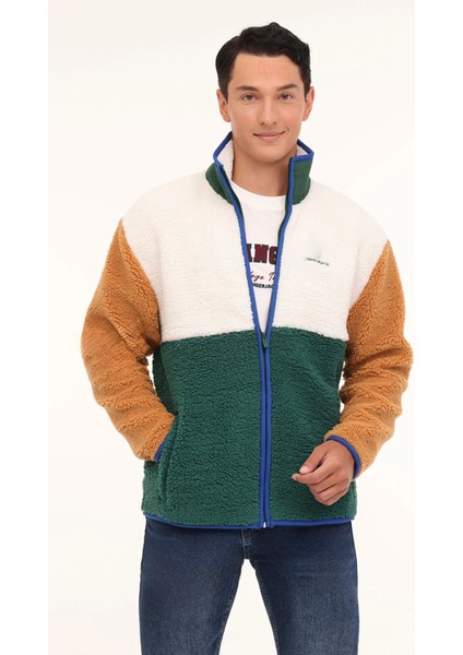 Regular Fit Dik Yaka Fermuaralı Ceket Erkek Ceket 6LE67 5pr fırsatları