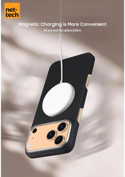 Apple iPhone 17 Pro Max Uyumlu NT-N075 Kevlar Karbon Arka Koruma Kılıf fiyatları