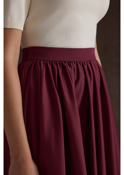 Büzgülü Kloş Cotton Etek fırsatları