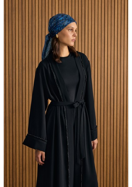 Boncuk ve Ip Işlemeli Kimono fiyatları