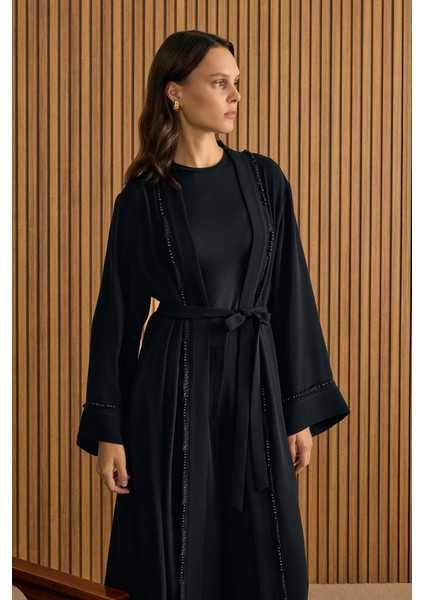 Boncuk ve Ip Işlemeli Kimono modelleri