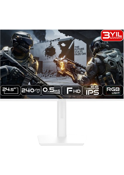 X25F240PW 25 Inc 240Hz 0.5ms Fast IPS Fhd