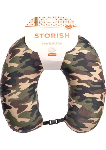 Visco Seyahat Boyun Yastiği Solidier