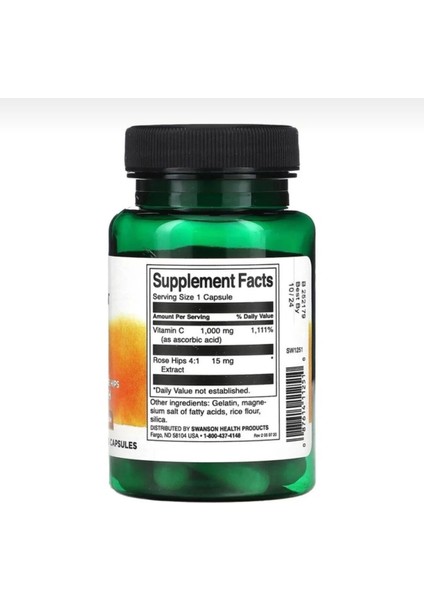 C 1000 Mg 30 Kapsül fiyatları