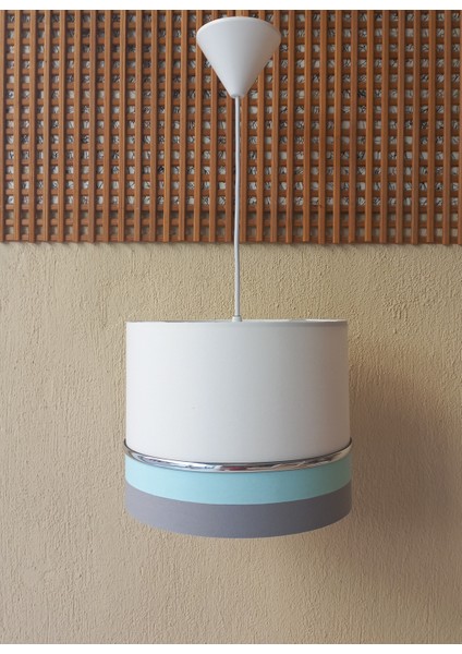 Beyaz Gri Yeşil M-0346 Kumaş Kaplama Salon Oturma Odası Yatak Odası Genç ve Çocuk Odası Avize modelleri