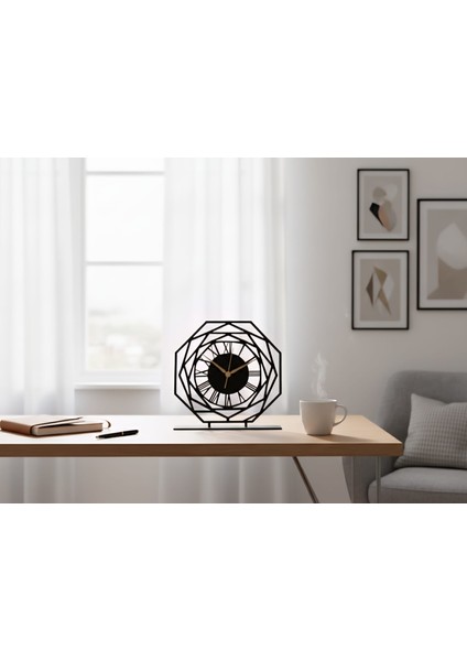 Minimalist Ofis ve Ev Için Dekoratif Metal Masaüstü Saati fiyatları