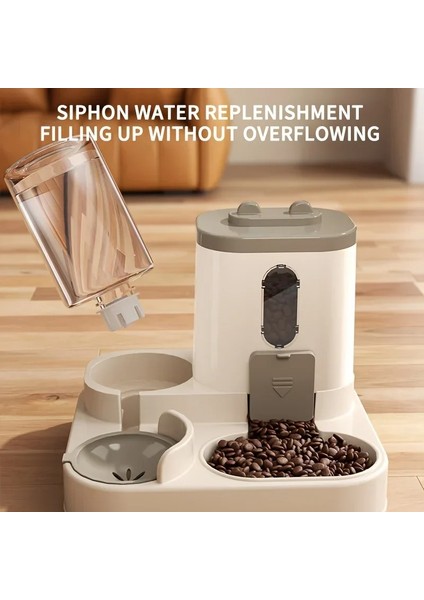 Çift Hazneli Kedi ve Köpek Mama & Su Kabı – Elektriksiz, Hijyenik ve Kolay Temizlenebilir Tasarım modelleri