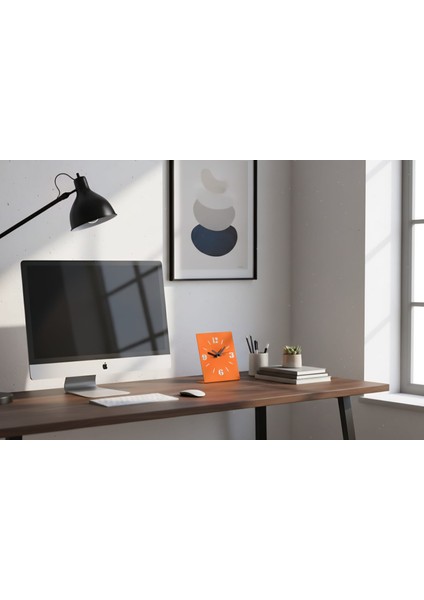 Minimalist Ofis ve Ev Için Dekoratif Metal Masaüstü Saati fiyatları