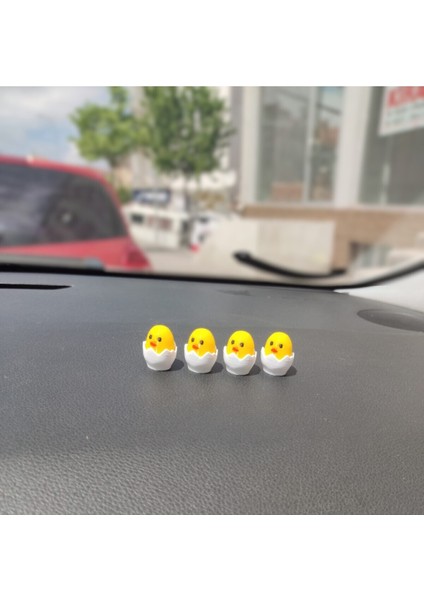 4'lü Civciv Seti Dikiz Aynası Süsü Ayna Süsü Araba Süsü Torpido Süsü Oto Aksesuar Hediyelik Eşya fiyatları