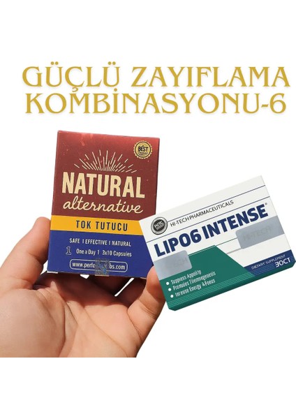 Natural Alternatıve & Lipo6 Intense (30 Günlük)